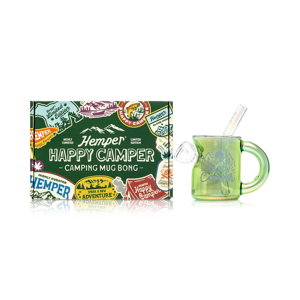 Happy Camper Campfire Mug Bong - HEMPER