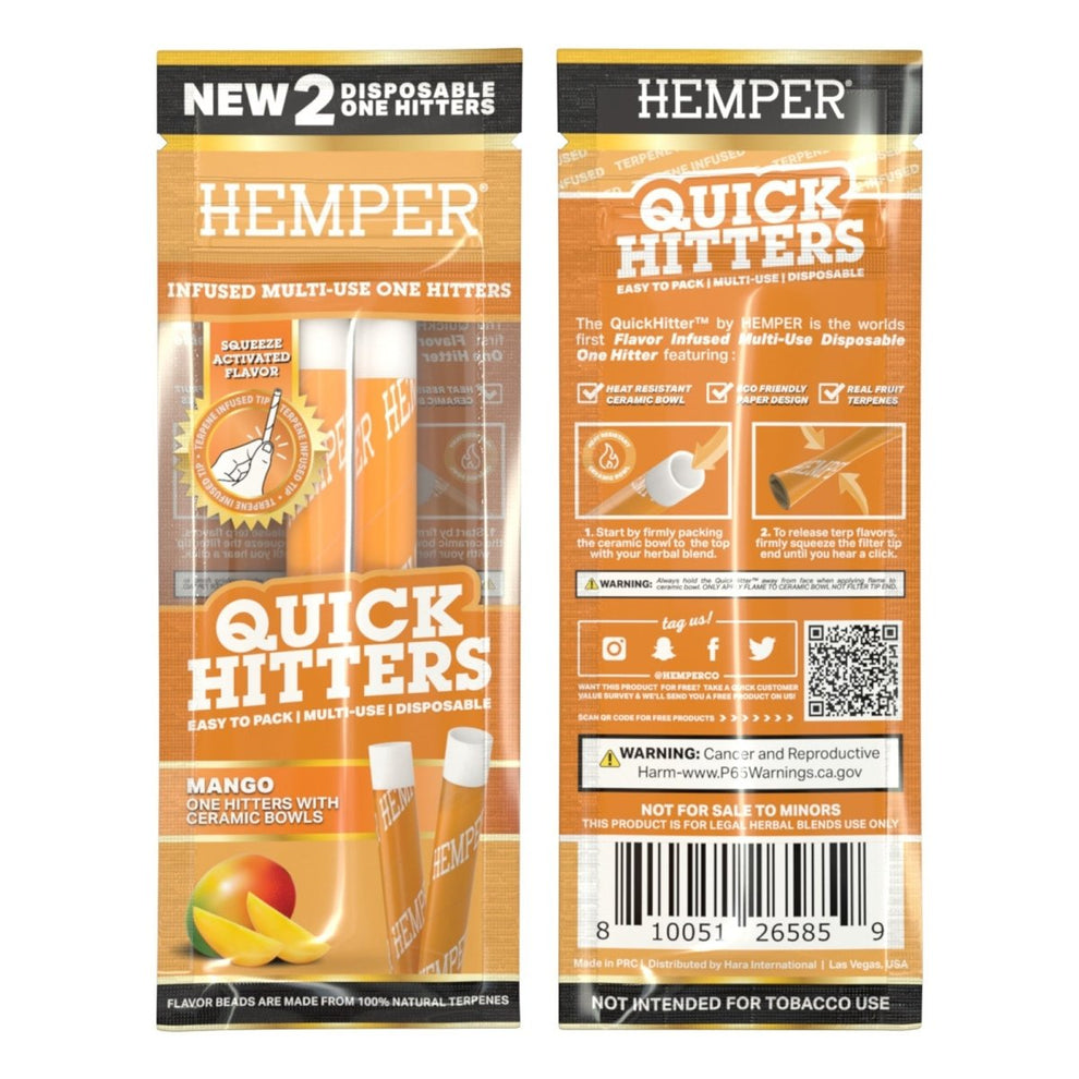 Quick Hitters - Disposable One Hitters - HEMPER - 8