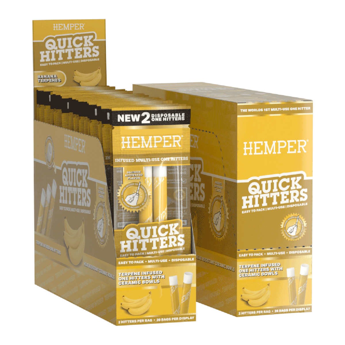 Quick Hitters - Disposable One Hitters - HEMPER - 