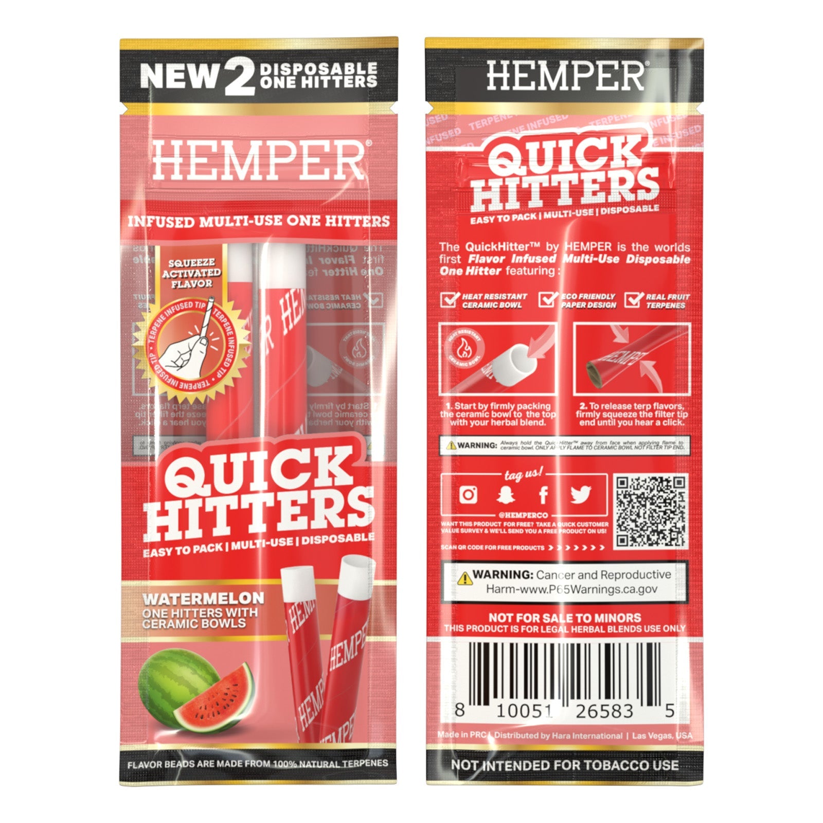 HEMPER Quick Hitters - Watermelon