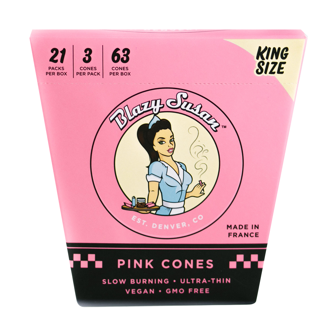 Blazy Susan Pink Cones - 