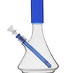 GRAV Large Colored Deco Beaker Bong - Cobalt Side