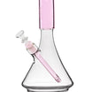 GRAV Large Colored Deco Beaker Bong - Pink