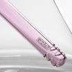 GRAV Large Colored Deco Beaker Bong - Pink Stem Closeup