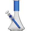 GRAV Medium Colored Deco Beaker Bong - Blue Left Side