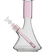 GRAV Medium Colored Deco Beaker Bong - Pink