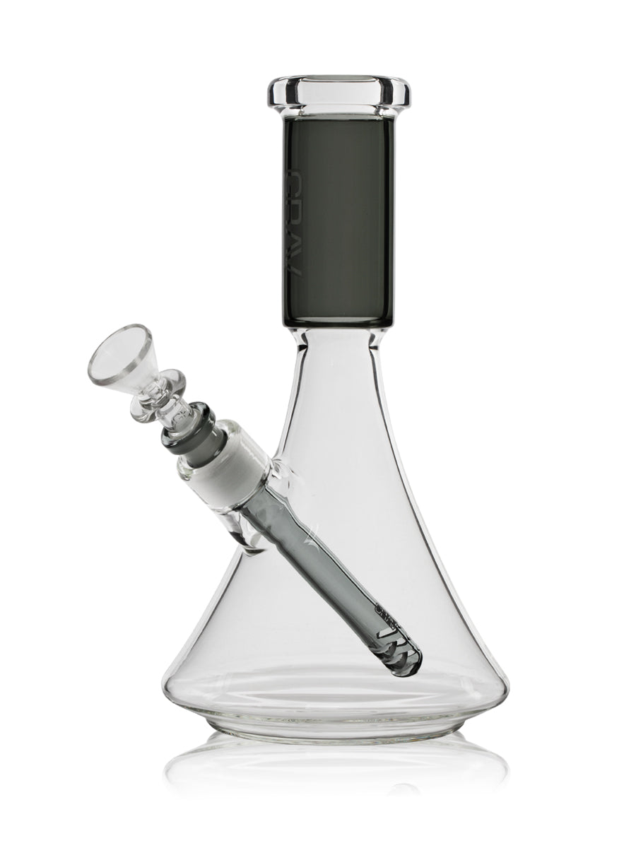 GRAV Medium Colored Deco Beaker Bong - Left - 9