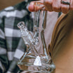 Person Holding GRAV Small Deco Beaker Bong