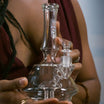Person Holding GRAV Oracle Water Pipe