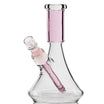 GRAV Small Colored Deco Beaker Bong - Pink