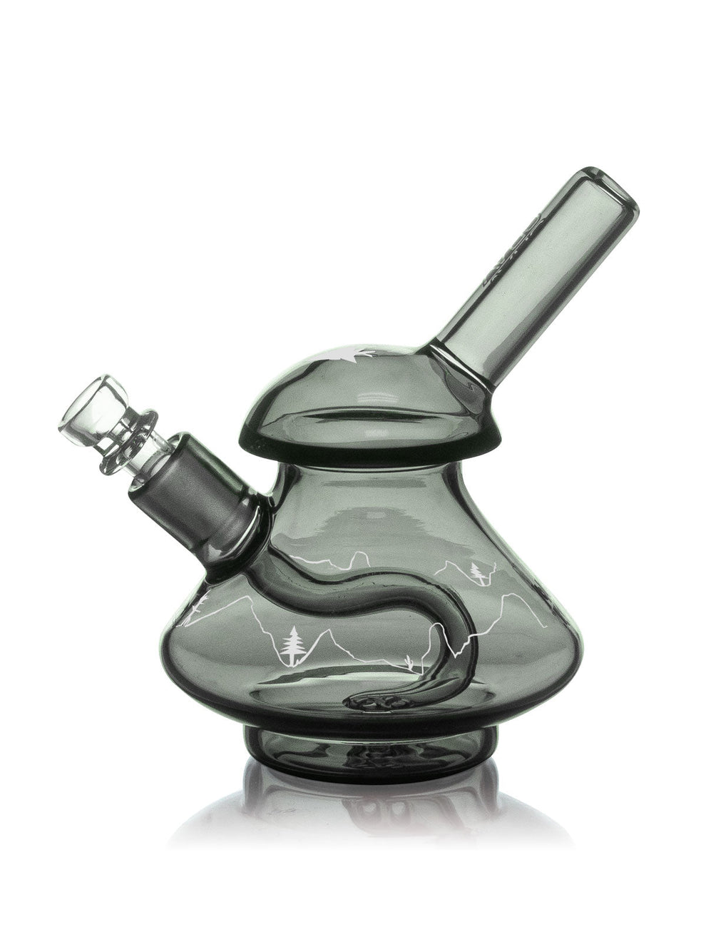 GRAV x LRG Hustle Trees Wobble Glass Bubbler Side - 2