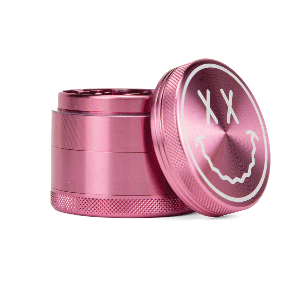 Goody Glass Big Face Aluminum Herb Grinder - Travel Size - HEMPER - 