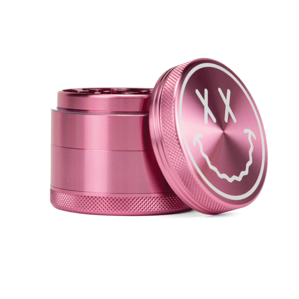 Goody Glass Big Face Aluminum Herb Grinder - Travel Size - HEMPER - 3