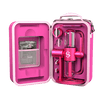 Stündenglass Pink Kompact Gravity Infuser in Compact Case