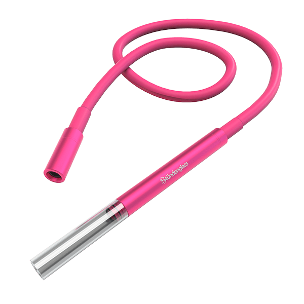 Stündenglass Pink Kompact Gravity Infuser Assembled Hose - 5