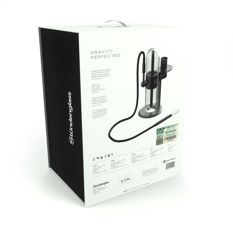 Stundenglass Gravity Infuser Back of Box - 8