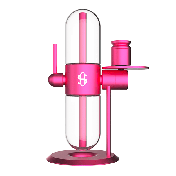 Stundenglass Pink Gravity Infuser Assembled - 1