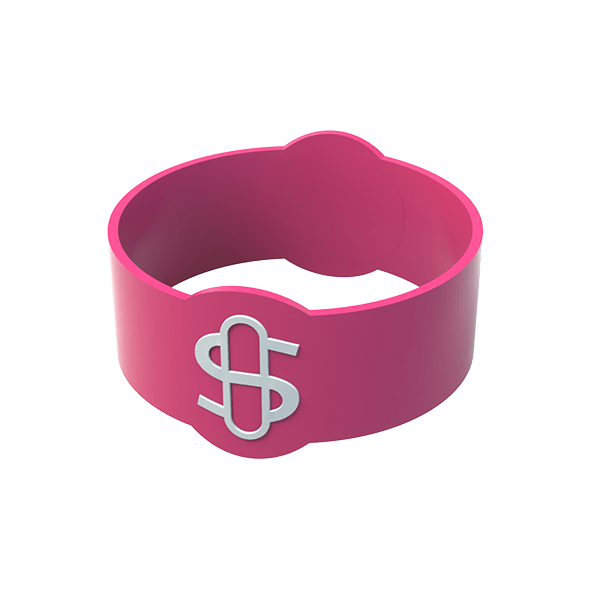 Stündenglass Pink Kompact Gravity Infuser Pink Hookah Silicone Sleeve - 8