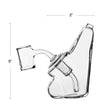 GRAV Wedge Bubbler Rig Size Details