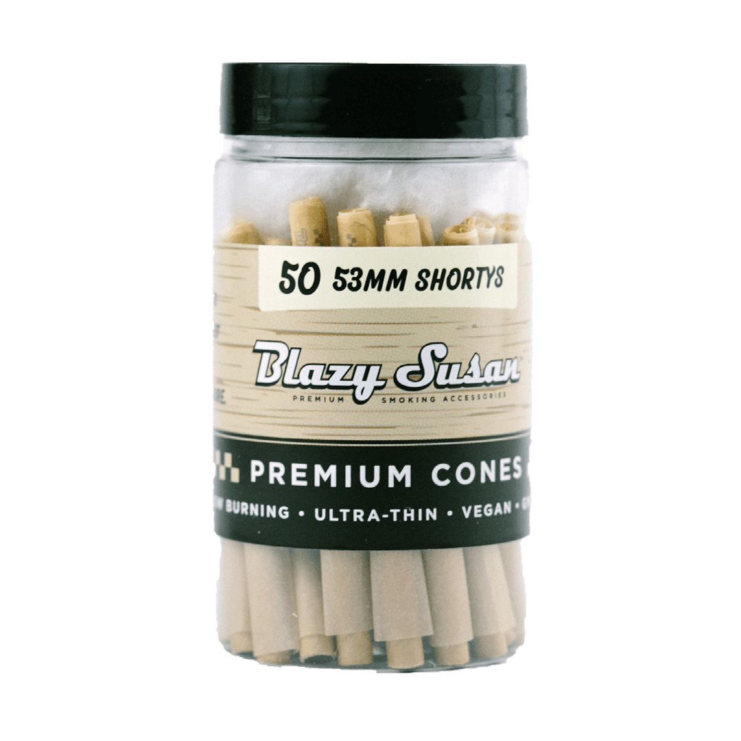 Blazy Susan Unbleached Paper Cones - HEMPER - 