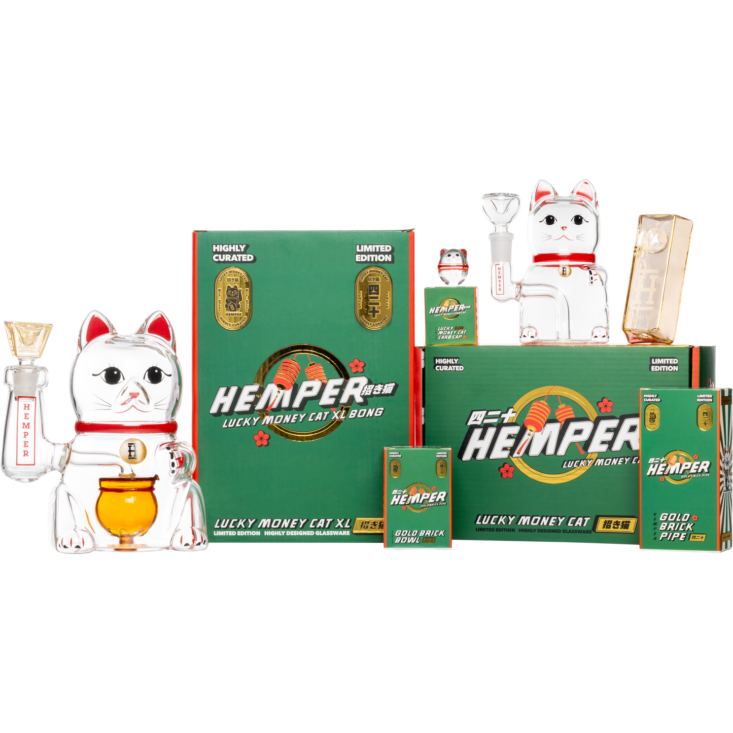 The Lucky Money Cat Family - 