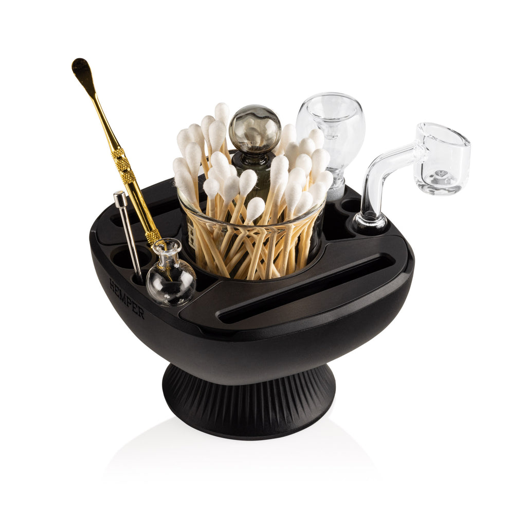 HEMPER Cleaning and Storage Concentrate Station - Black - 1