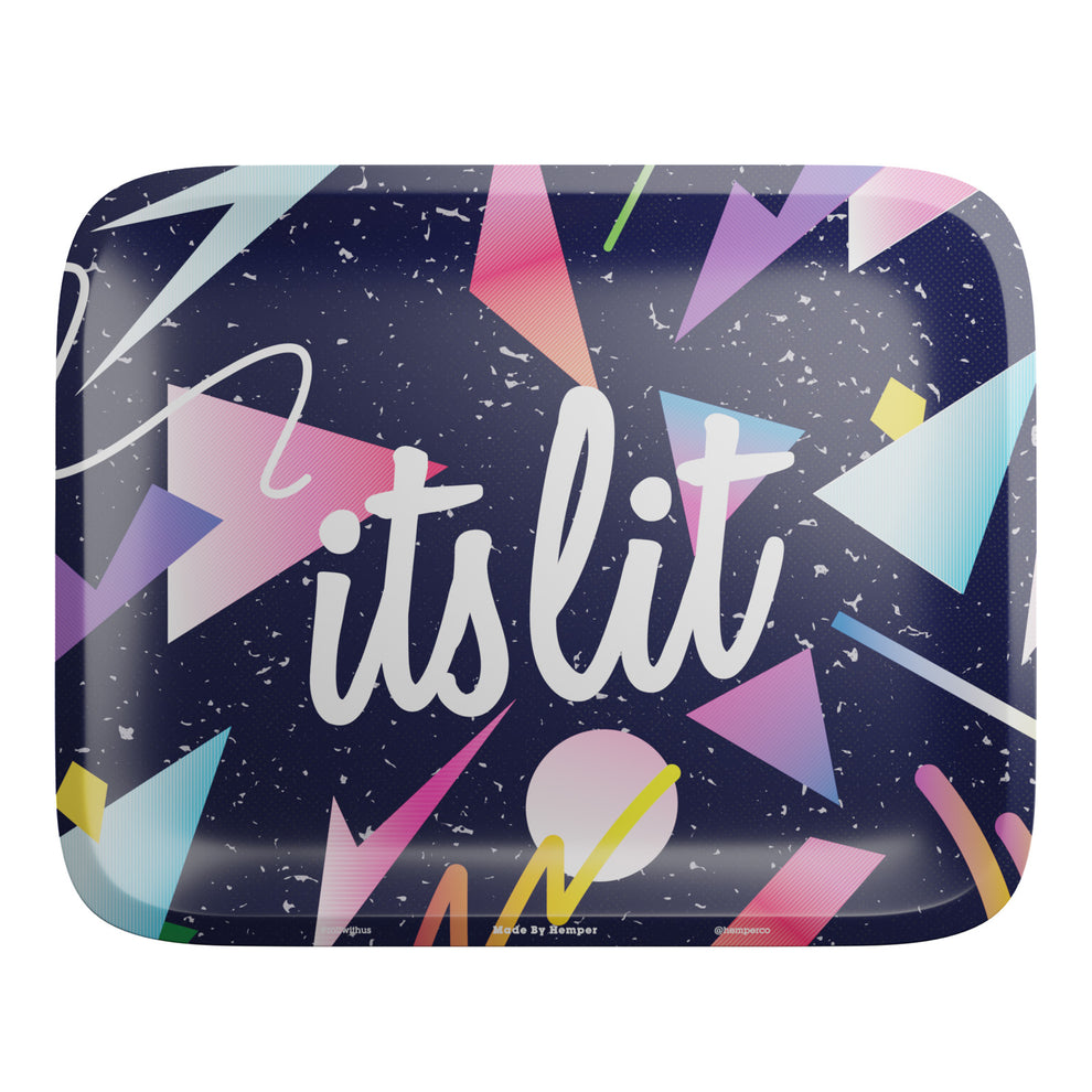 HEMPER Aluminum 90's Design Rolling Tray - 1