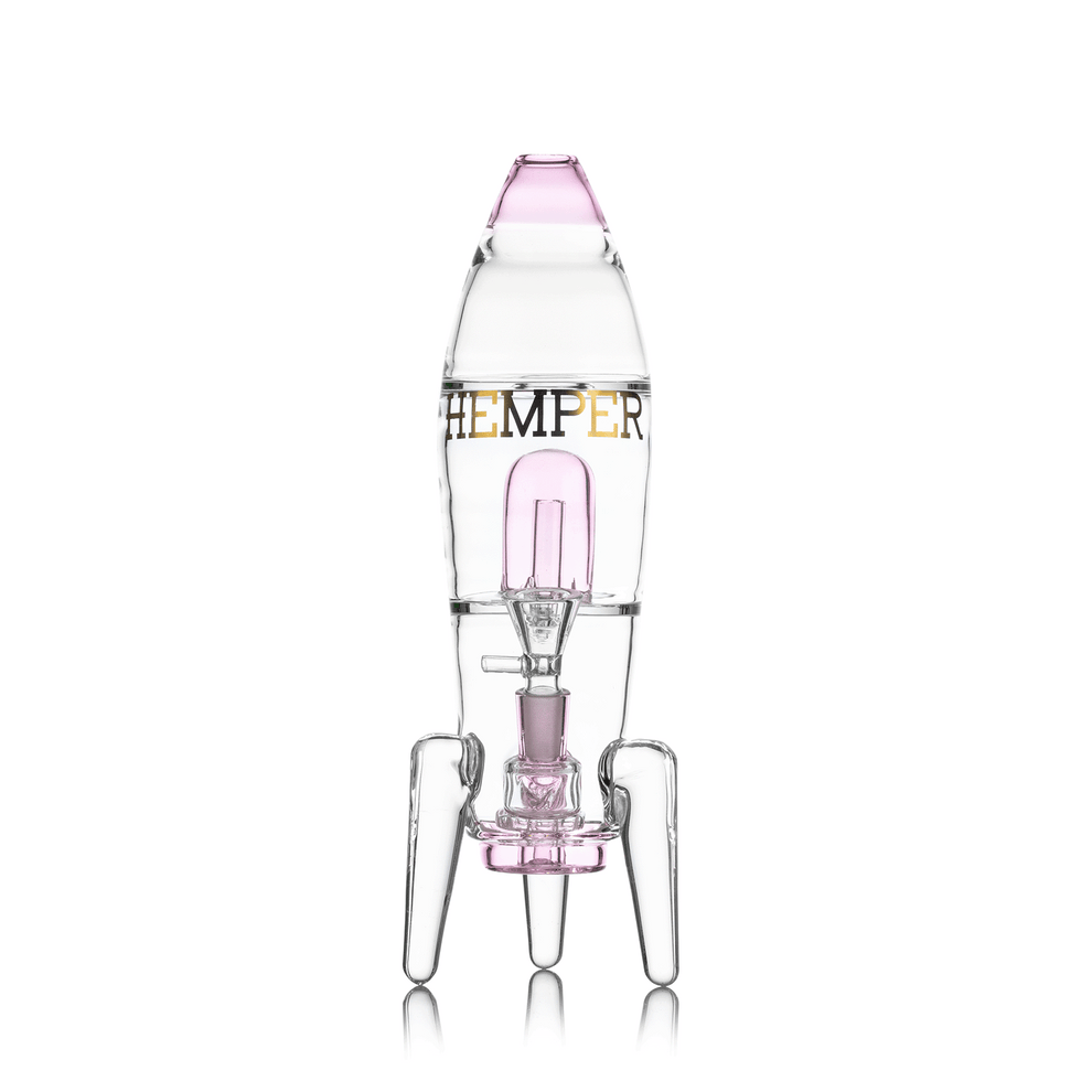 HEMPER Pink Rocketship XL Bong - 5