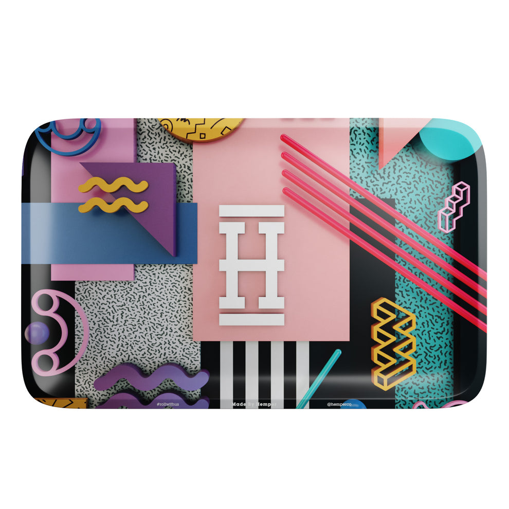 HEMPER Aluminum Party Style Rolling Tray - 3