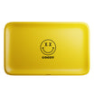 Goody Glass Aluminum Yellow Happy Face Rolling Tray
