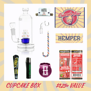 HEMPER -  Cupcake Bong Box