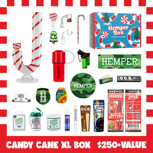 HEMPER - Candy Cane XL Bong Box