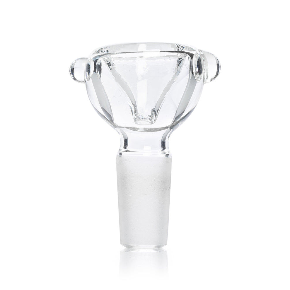 Glass Flower Bowl with 2 Marbles - 14mm - 2