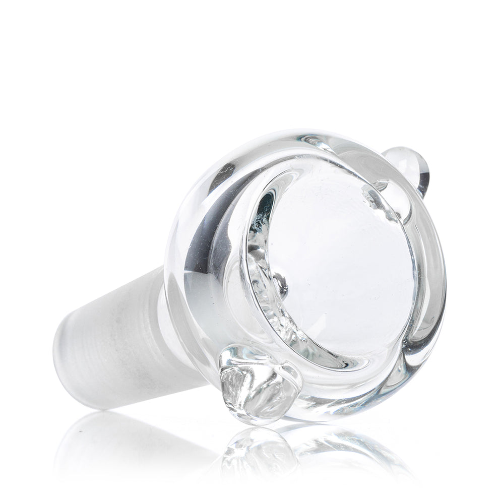 Glass Flower Bowl with 2 Marbles - 14mm - 1