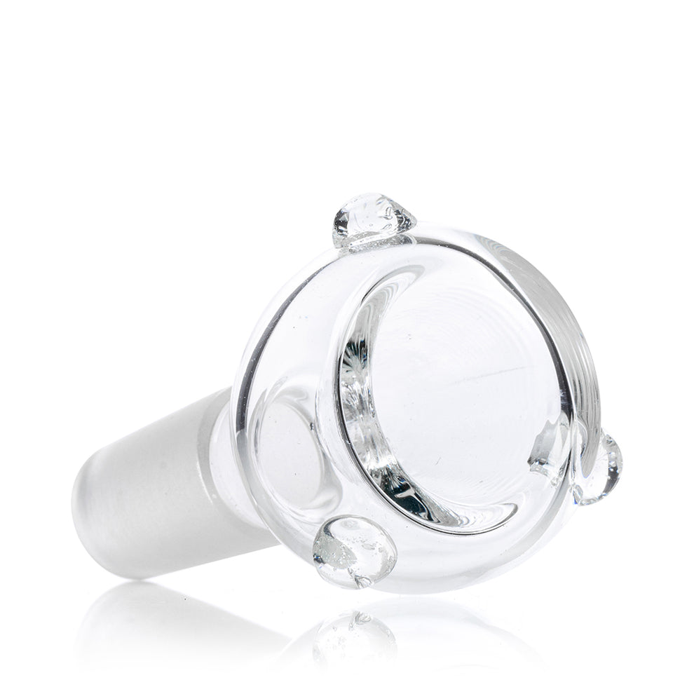 Glass Flower Bowl with 3 Marbles - 14mm - 2