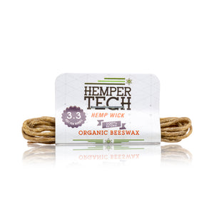 Hemp Wick - Organic Beeswax by Hemper