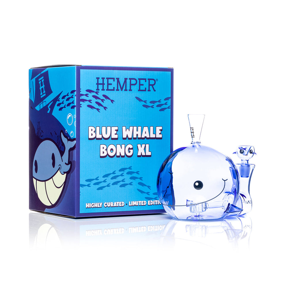 HEMPER Blue Whale XL Bong - 1