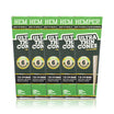 HEMPER 1 1/4 Size Ultra Thin Natural Brown Cones 6PK