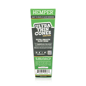 Hemper - King Size Ultra Thin Cones Unbleached