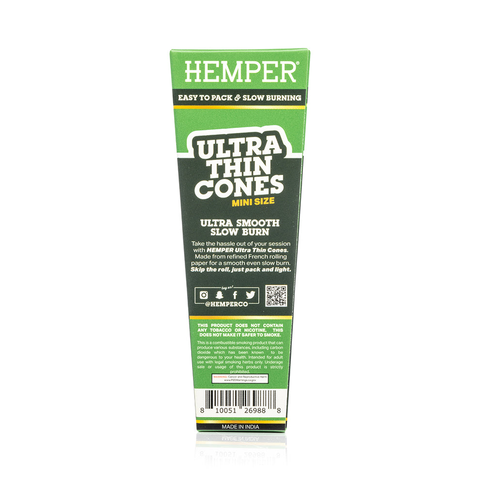 HEMPER Mini Size Ultra Thin Cones 10CT - 2