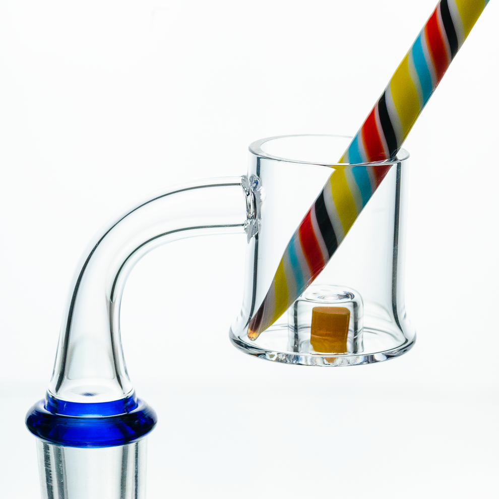 Candy Cane Glass Dab Tool - 7