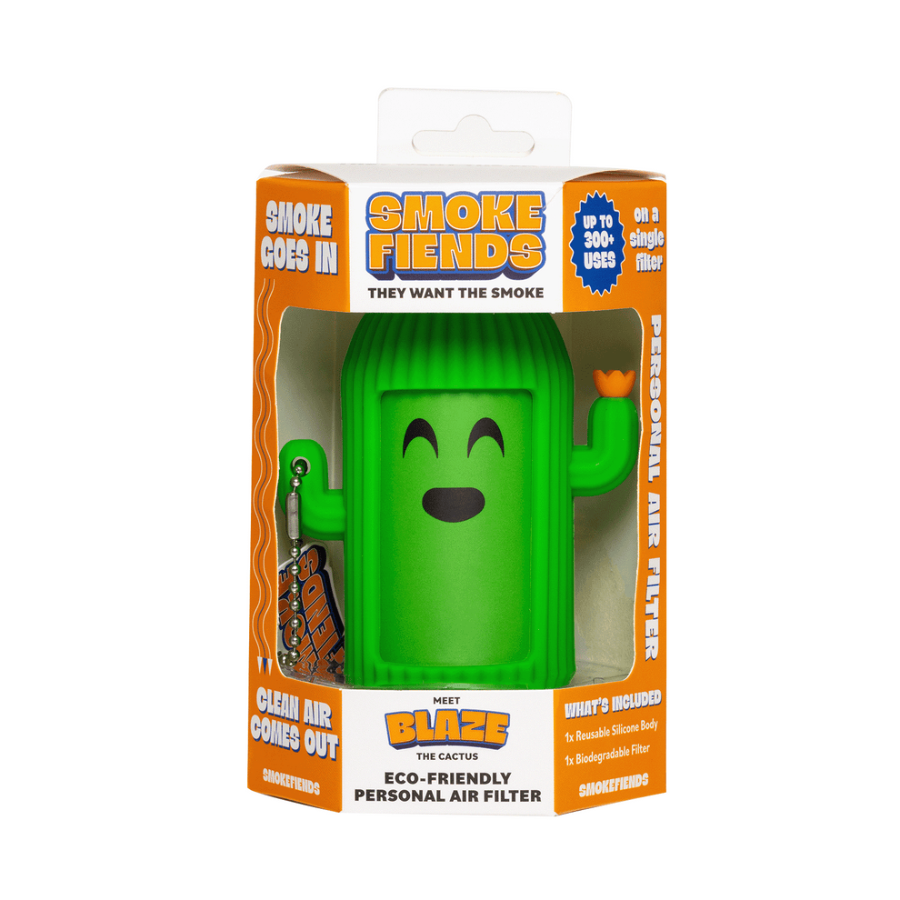 Smoke Fiends - Personal Air Filter Blaze The Cactus Themed Eco-Friendly - 1