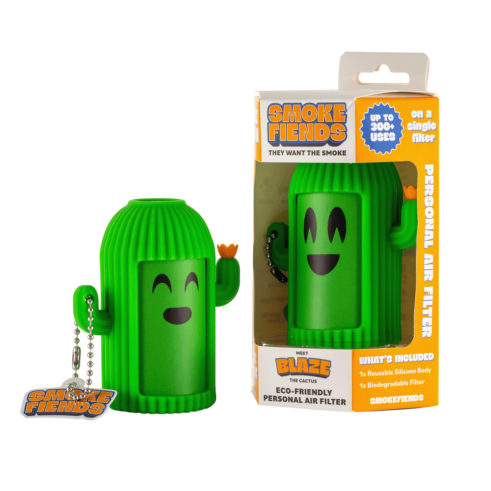 Smoke Fiends - Personal Air Filter Blaze The Cactus Themed Eco-Friendly - 2