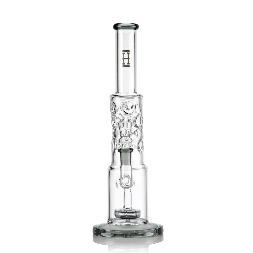 Straight Neck Bubble Bong 12" - 1