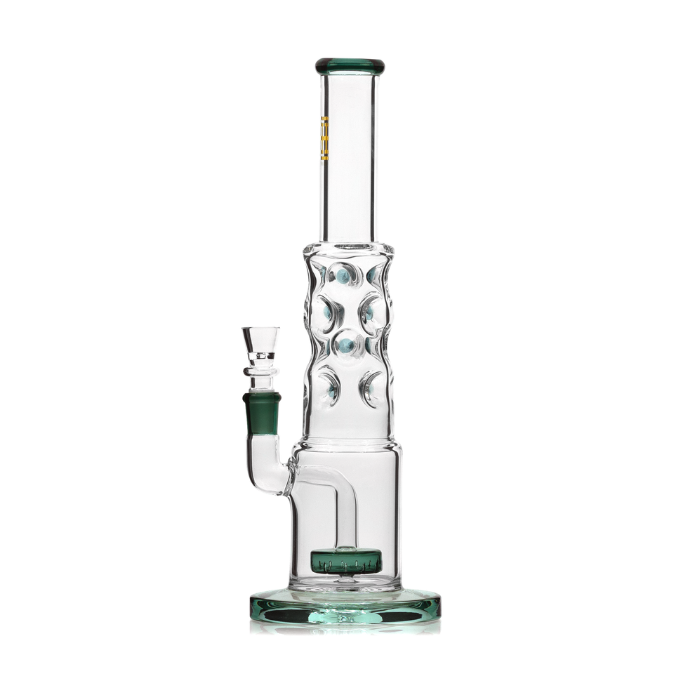 Straight Neck Bubble Bong 12" - 10