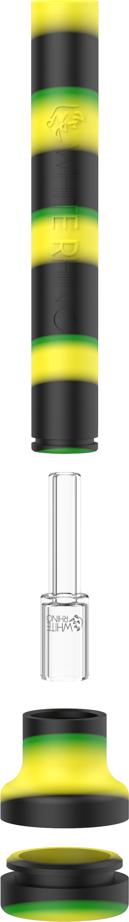 White Rhino - Dabtainer Silicone Straw - 1