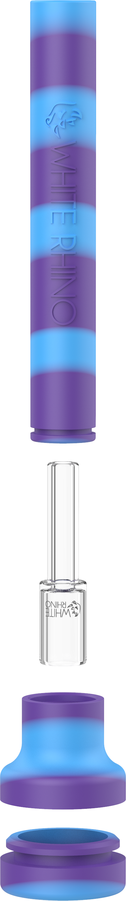 White Rhino - Dabtainer Silicone Straw - 3