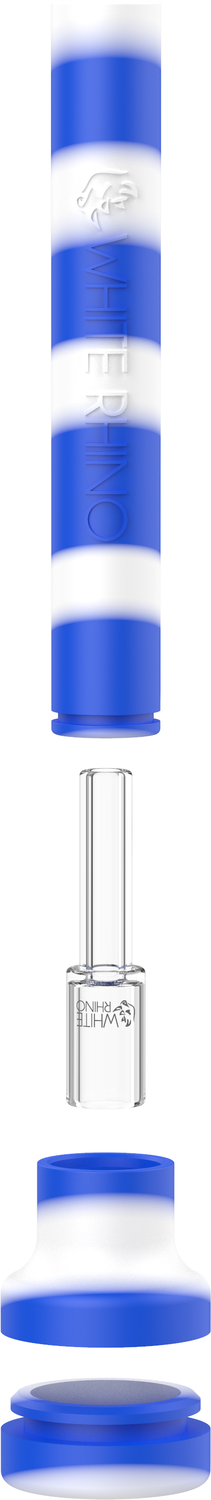 White Rhino - Dabtainer Silicone Straw - 4