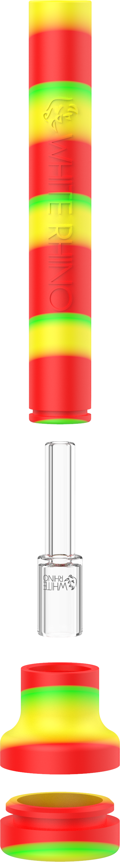 White Rhino - Dabtainer Silicone Straw - 7