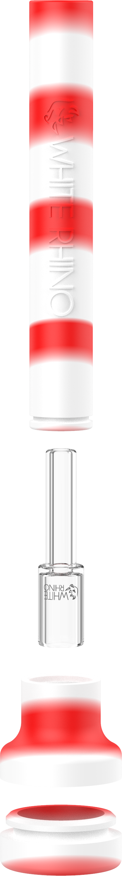 White Rhino - Dabtainer Silicone Straw - 6